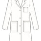 Women's Knot Button Five-Pocket 38" iPad® Lab Coat