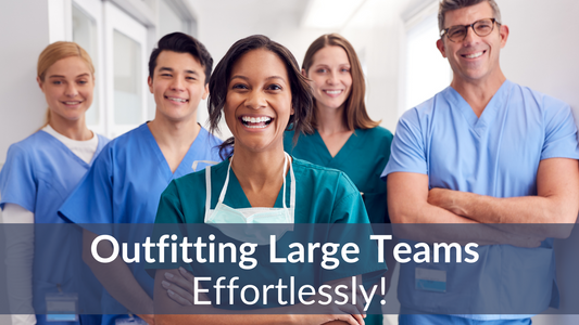 Navigating Group Uniform Challenges: How TopStitch Scrubs Makes Outfitting Large Teams Effortless