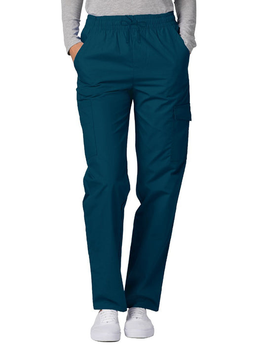 Women's Natural-Rise Multipocket Cargo Tapered Leg Pant