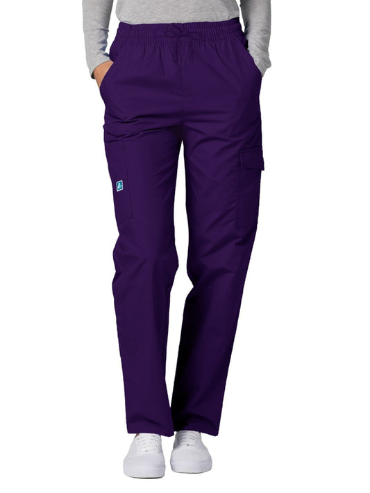 Women's Natural-Rise Multipocket Cargo Tapered Leg Pant