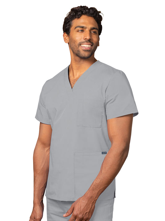 Unisex 3-Pocket V-Neck Top