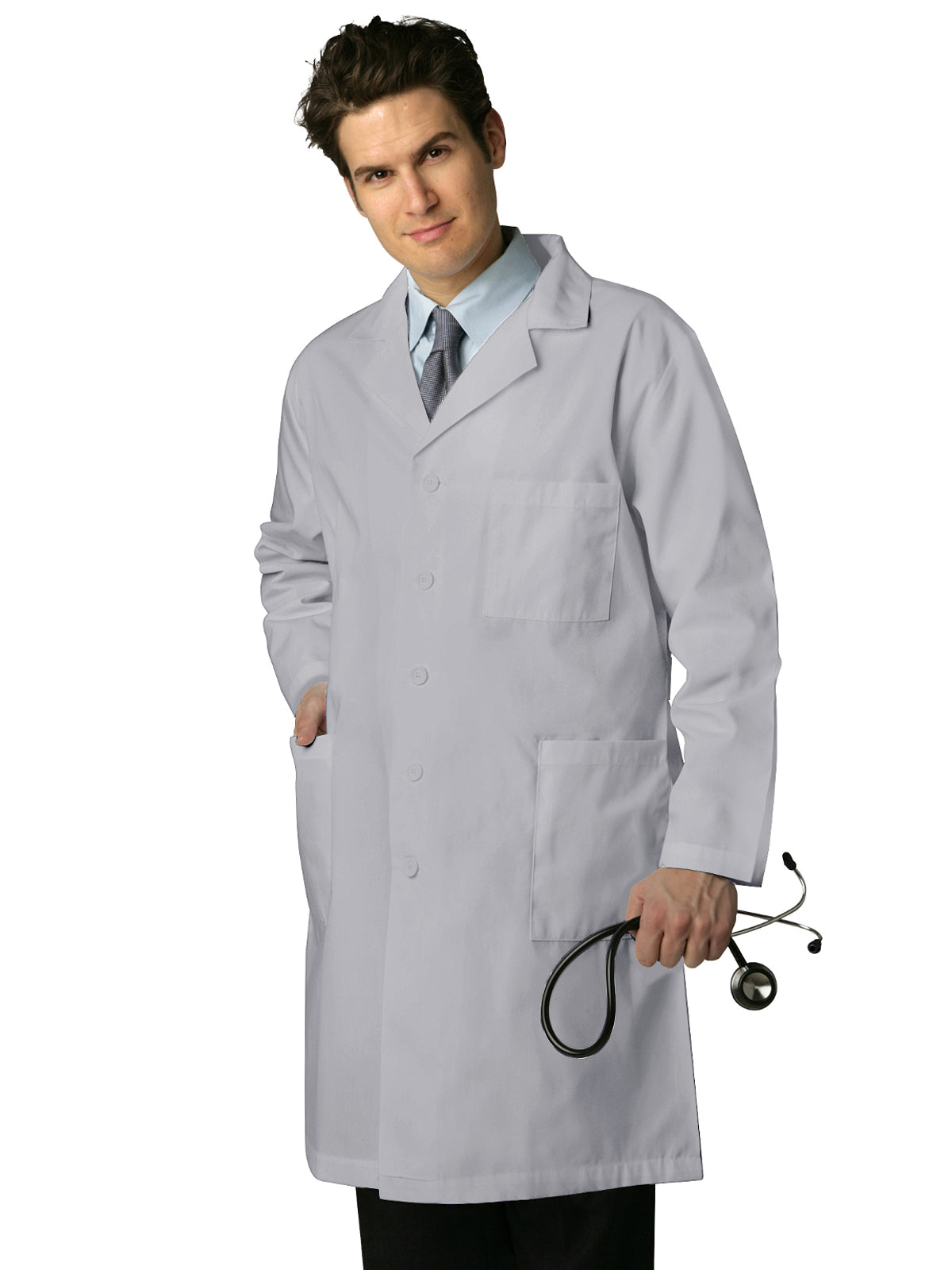 Unisex Five-Pocket 39" Lab Coat