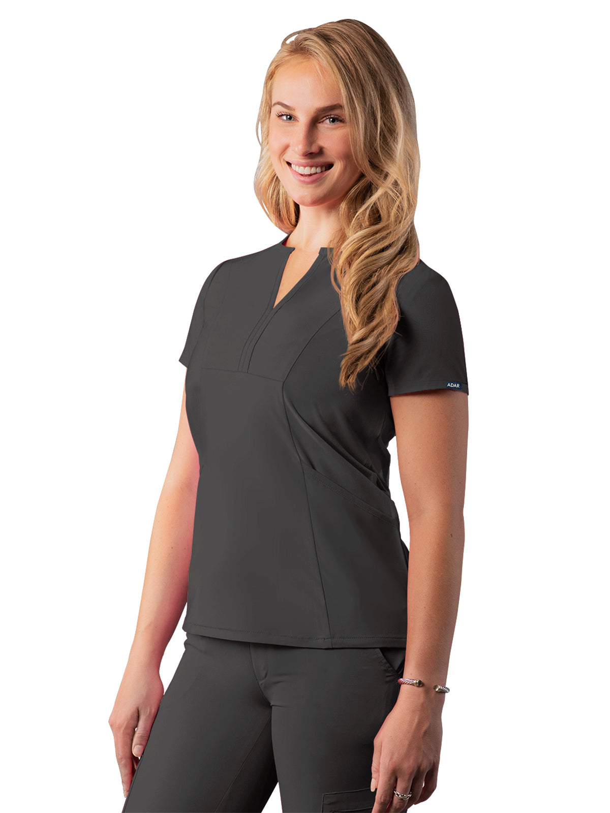 Women's Notched V-Neck Top