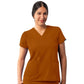 Women's Multi-Pocket V-Neck Top