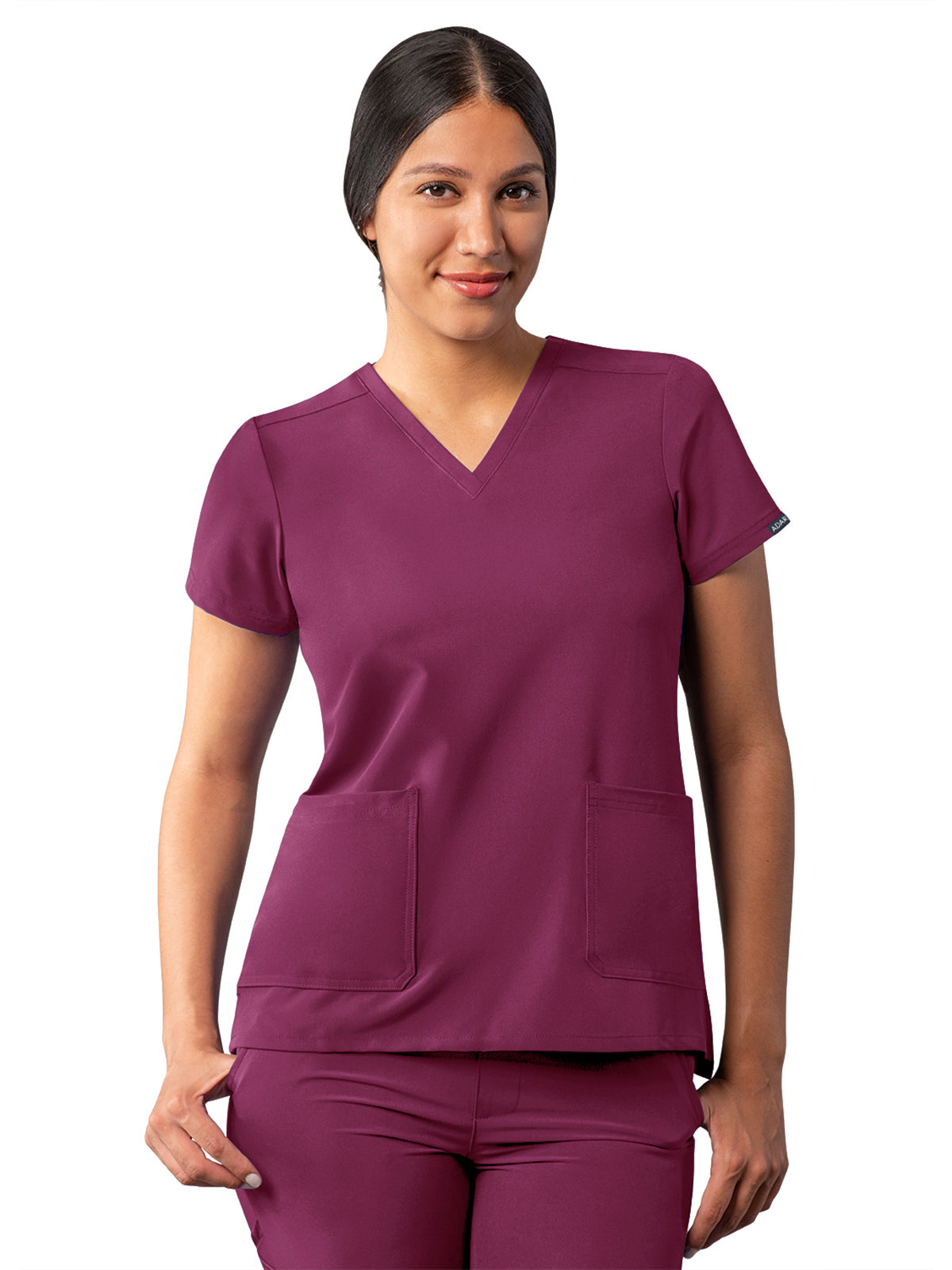 Women's Multi-Pocket V-Neck Top