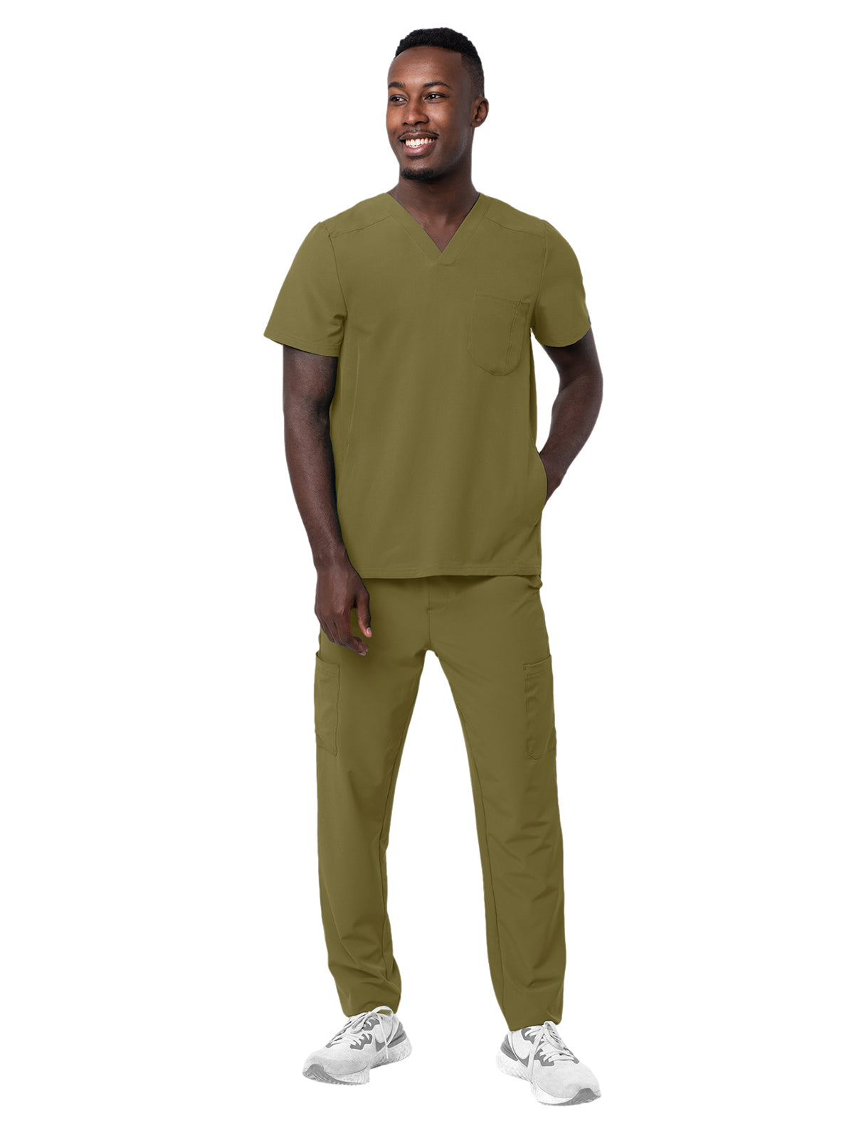 Men's Cargo Scrub Set