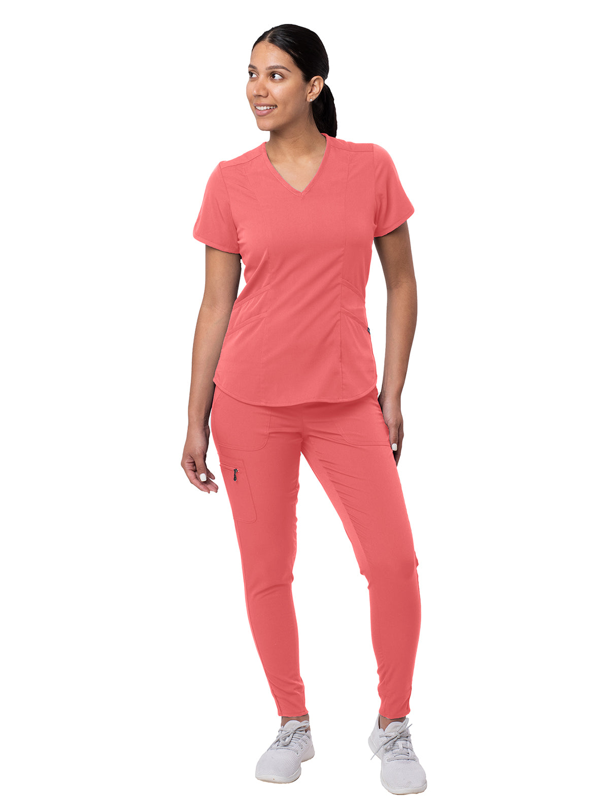 Women's Modern Athletic Jogger Scrub Set