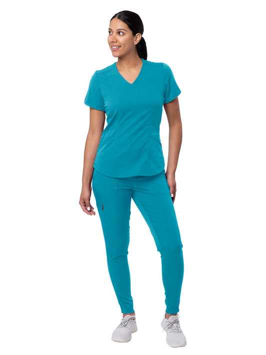 Women's Modern Athletic Jogger Scrub Set