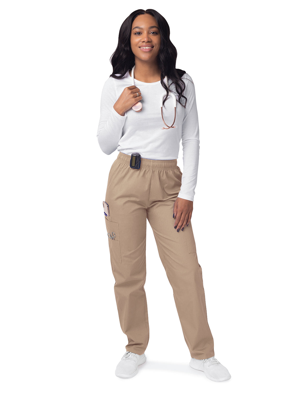 Women's Elastic Drawstring Cargo Pant