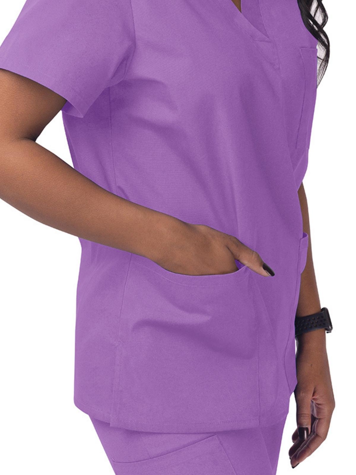 Unisex V-Neck 3 Pocket Top