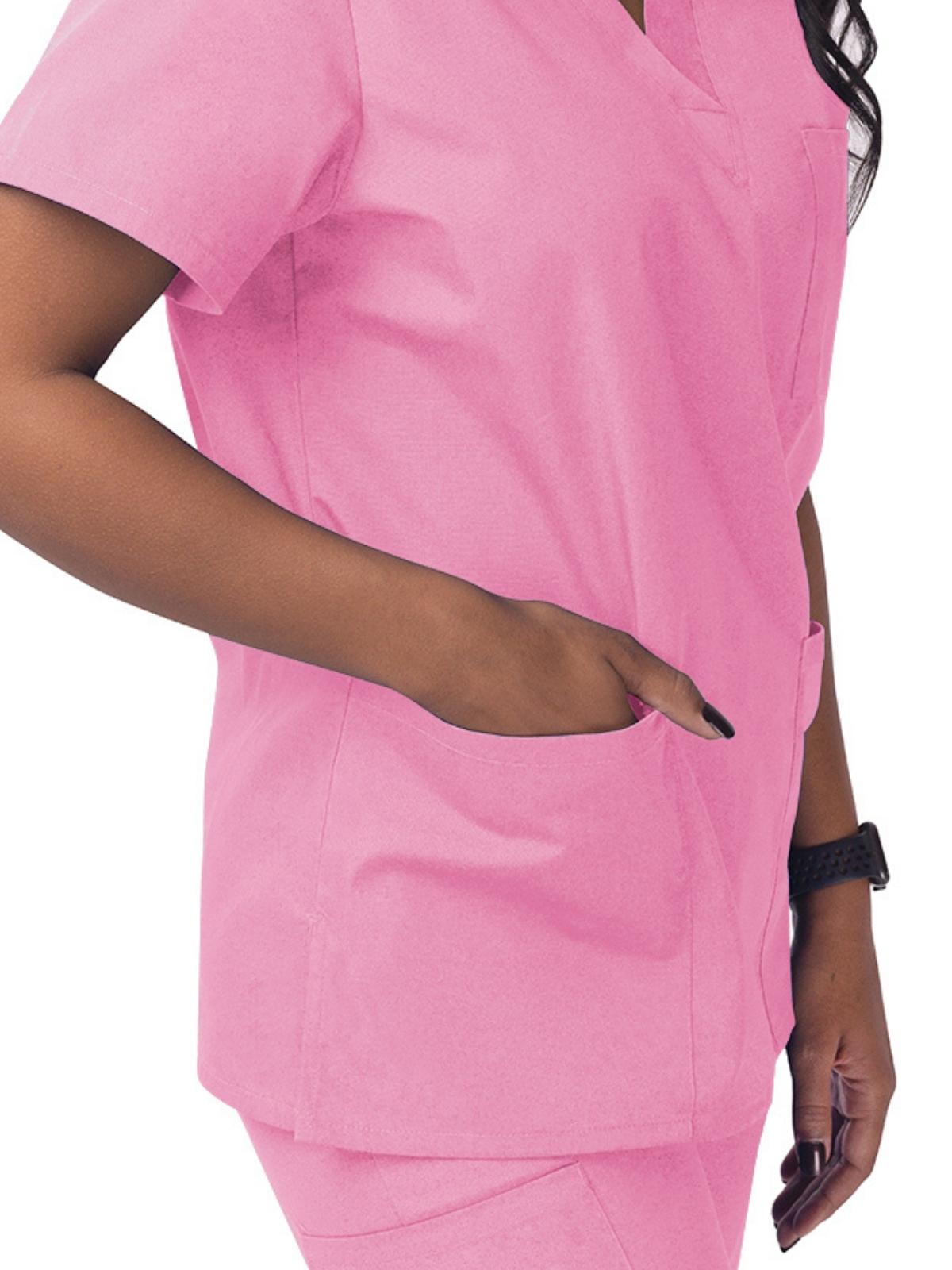 Unisex V-Neck 3 Pocket Top