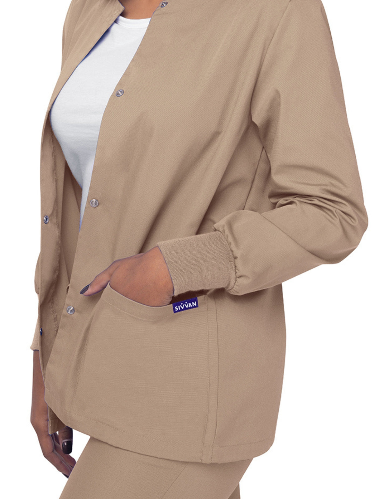 Women's Warm-Up Snap Close Jacket