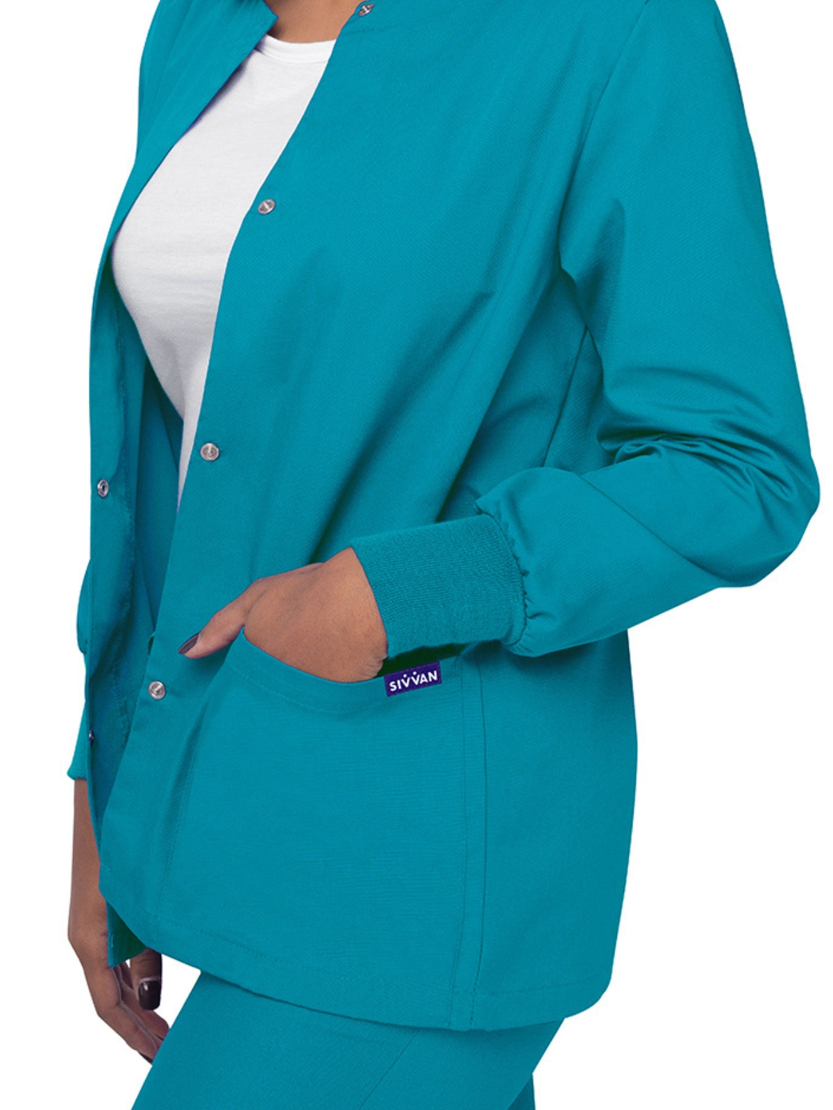 Women's Warm-Up Snap Close Jacket