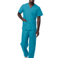 Unisex V-Neck Top Drawstring Pant Scrub Set