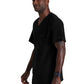 Men's V-Neck Zip Pockets Amplify Scrub Top