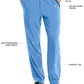 Men's 7 Pockets 4-Way Stretch Fabric Amplify Scrub Pant