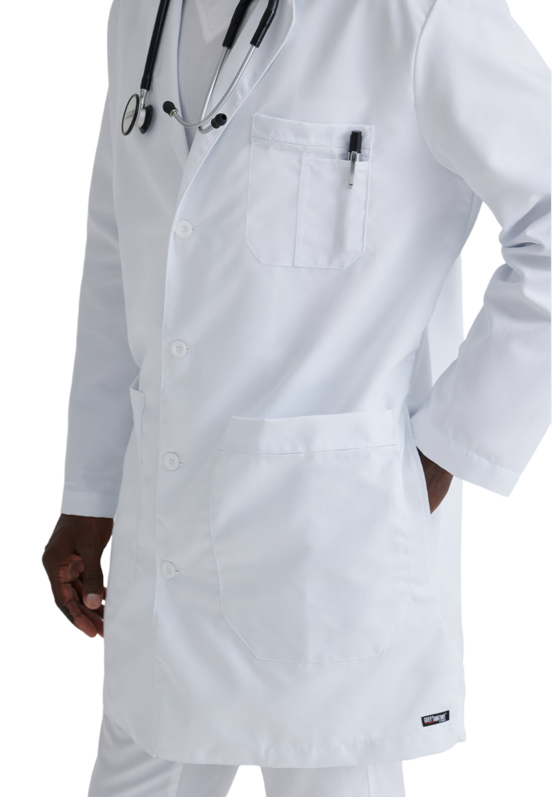 Men's Five-Pocket 37" Noah Lab Coat