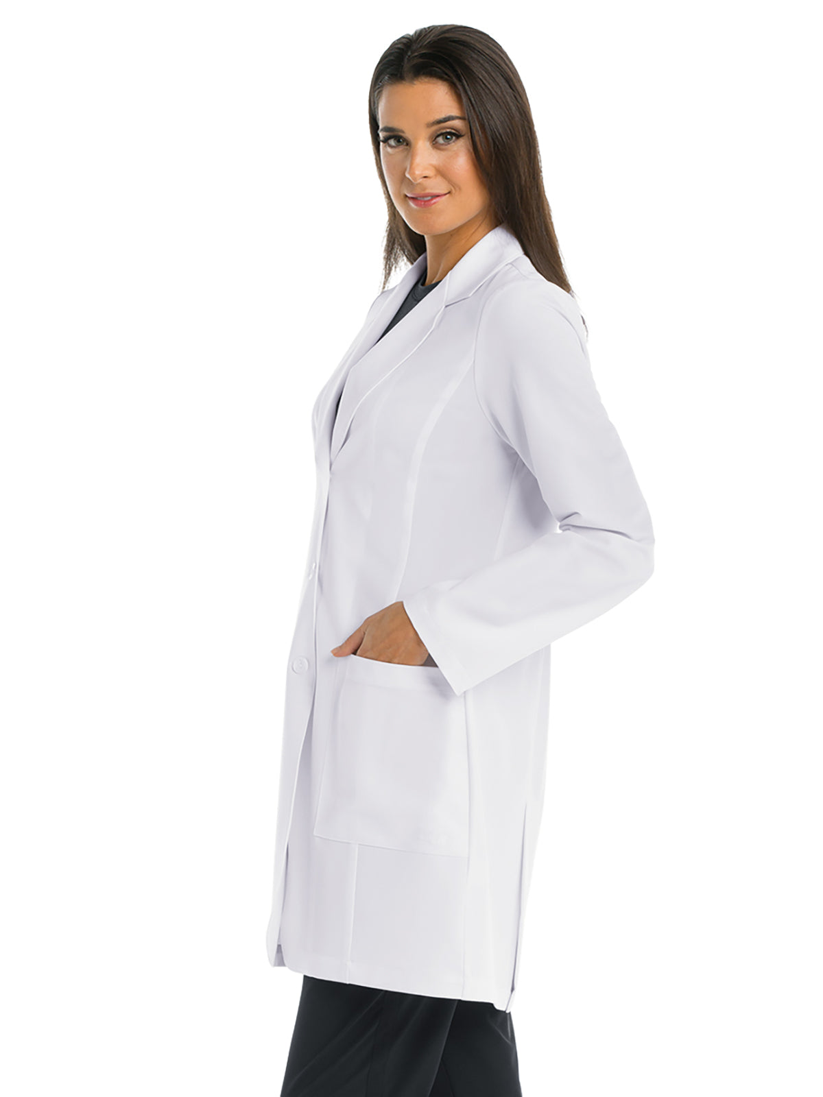 Women's Two-Pocket Princess Seam 35" Morgan Lab Coat