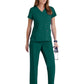 Women's Mock Wrap Riley Scrub Top