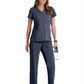 Women's Mock Wrap Riley Scrub Top