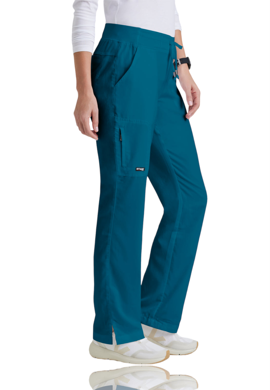 Women's Double Cargo Back Pockets Mia Scrub Pant