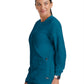 Women's Round Neck Jamie Warm Up Scrub Jacket