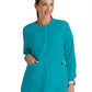 Women's Round Neck Jamie Warm Up Scrub Jacket