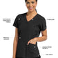 Women's V-Neck Racer Scrub Top