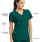 Women's V-Neck Racer Scrub Top