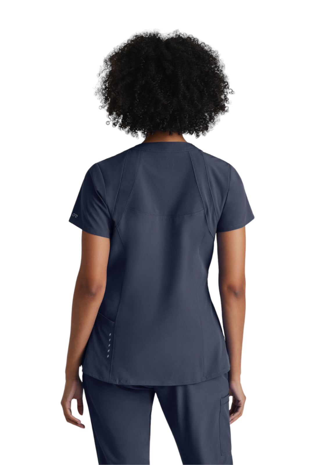 Women's V-Neck Racer Scrub Top