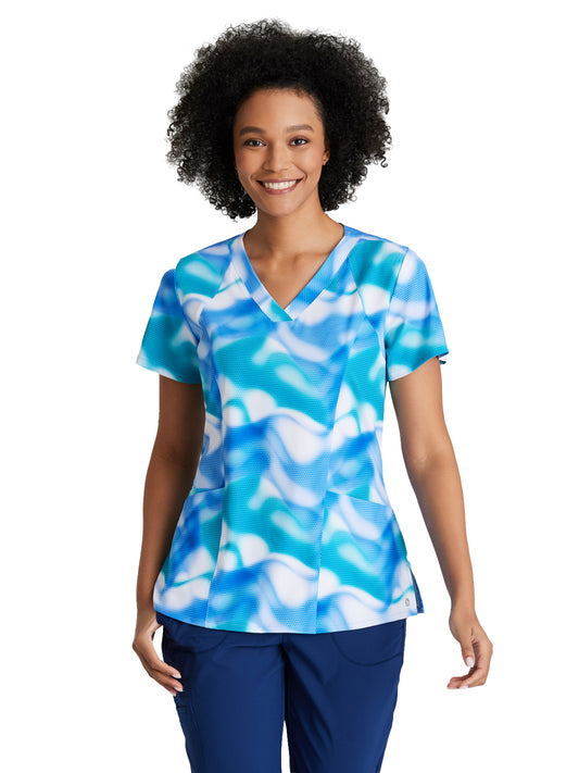 Women's V-Neck Thrive Scrub Top