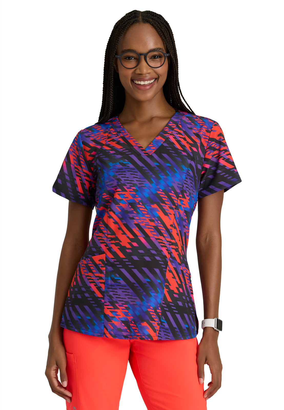 Women's V-Neck Thrive Scrub Top