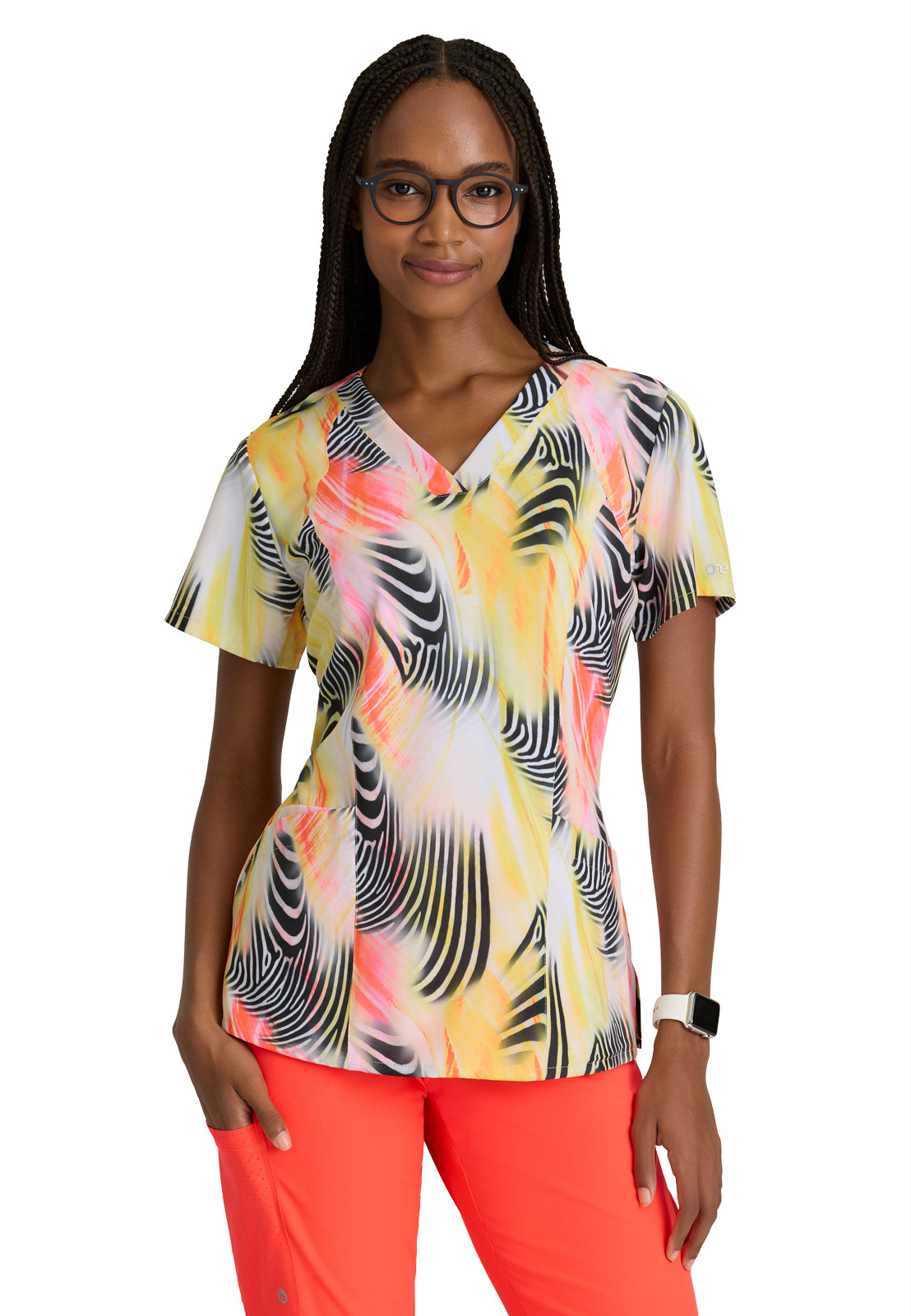 Women's V-Neck Thrive Scrub Top