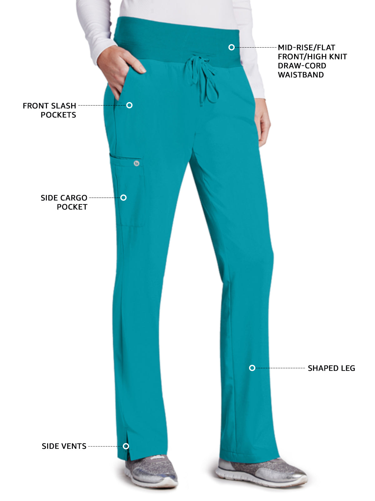 Women's Cargo Pocket Stride Scrub Pant