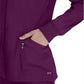 Women's Zipper Pocket Cadence Scrub Jacket