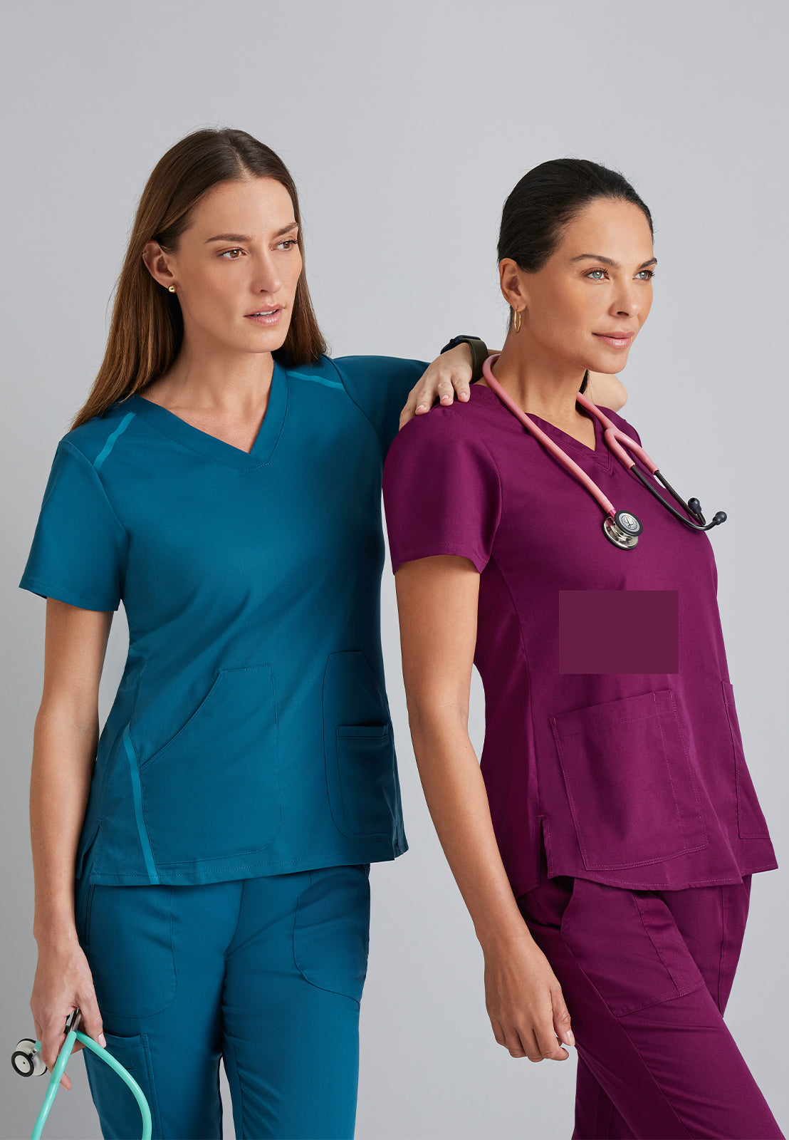 Women's V-Neck Aubrey Scrub Top