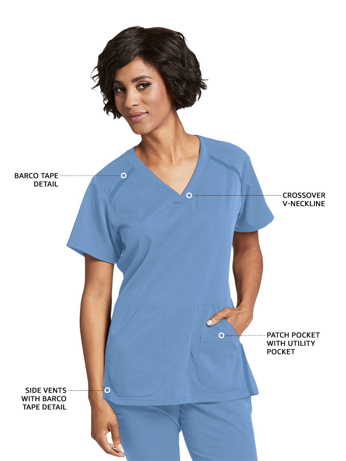 Women's V-Neck Elevate Scrub Top