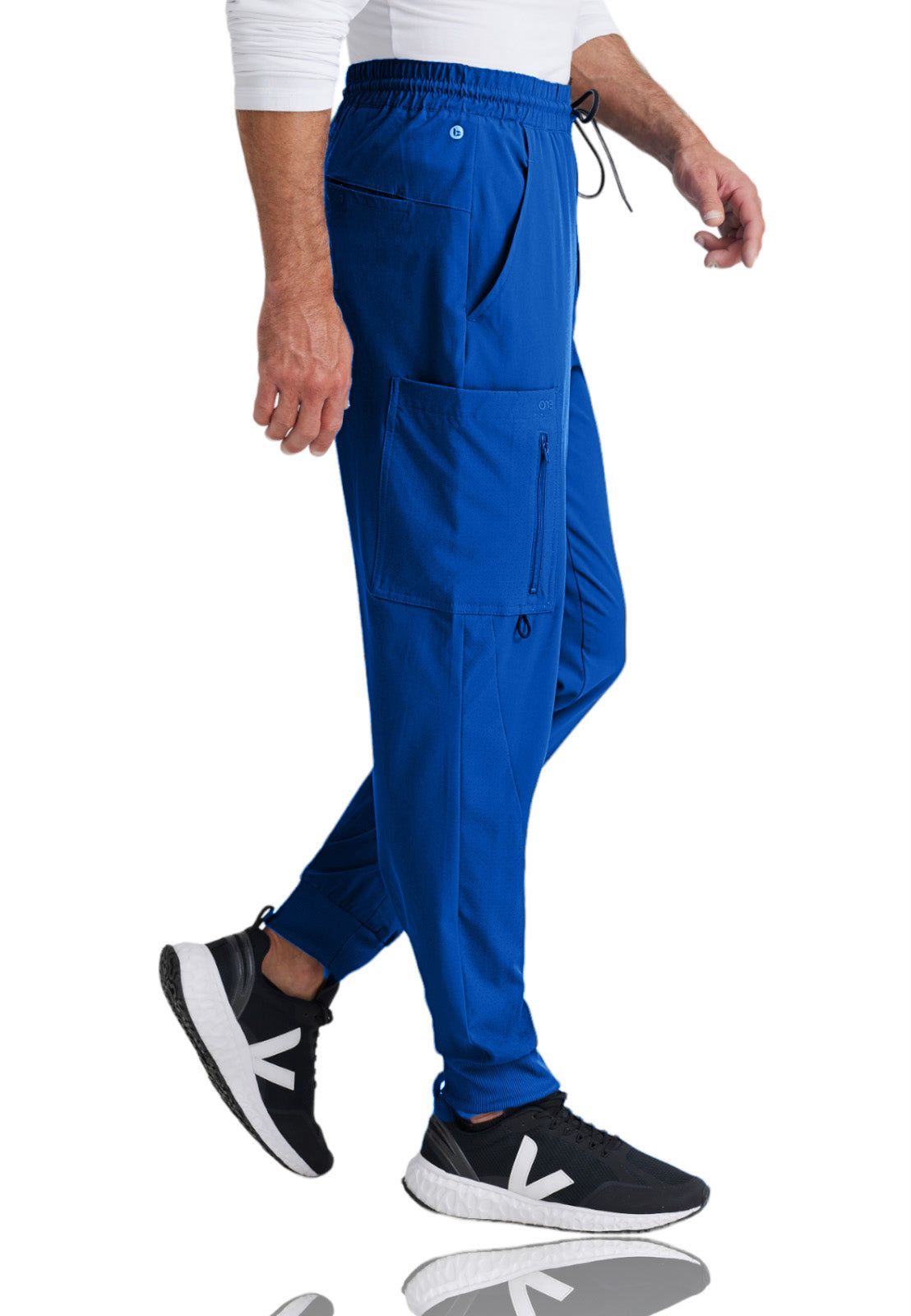 Men's Perforated Side Panels Vortex Jogger Scrub Pant