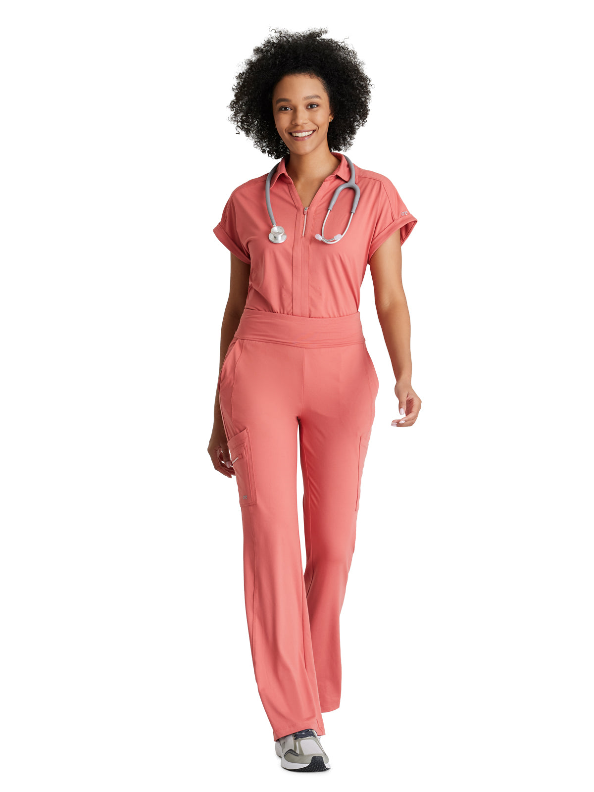 Women's 7 Pocket High-Rise Fit and Flare Scrub Pant