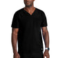 Men's Two-Pocket Ribbed V-Neck Velocity Scrub Top