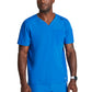 Men's Two-Pocket Ribbed V-Neck Velocity Scrub Top