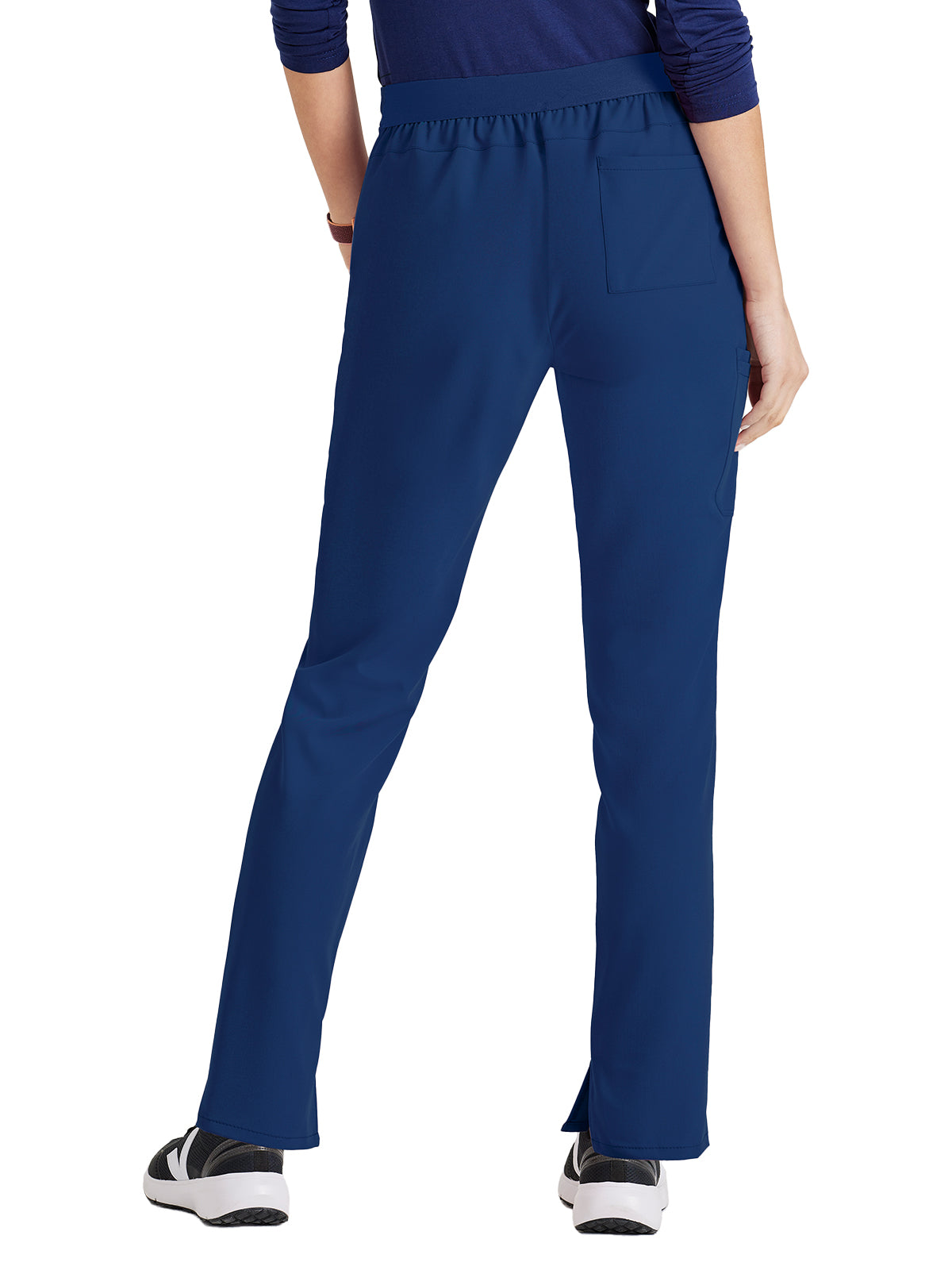 Women's Flat Front Waistband Scrub Pant