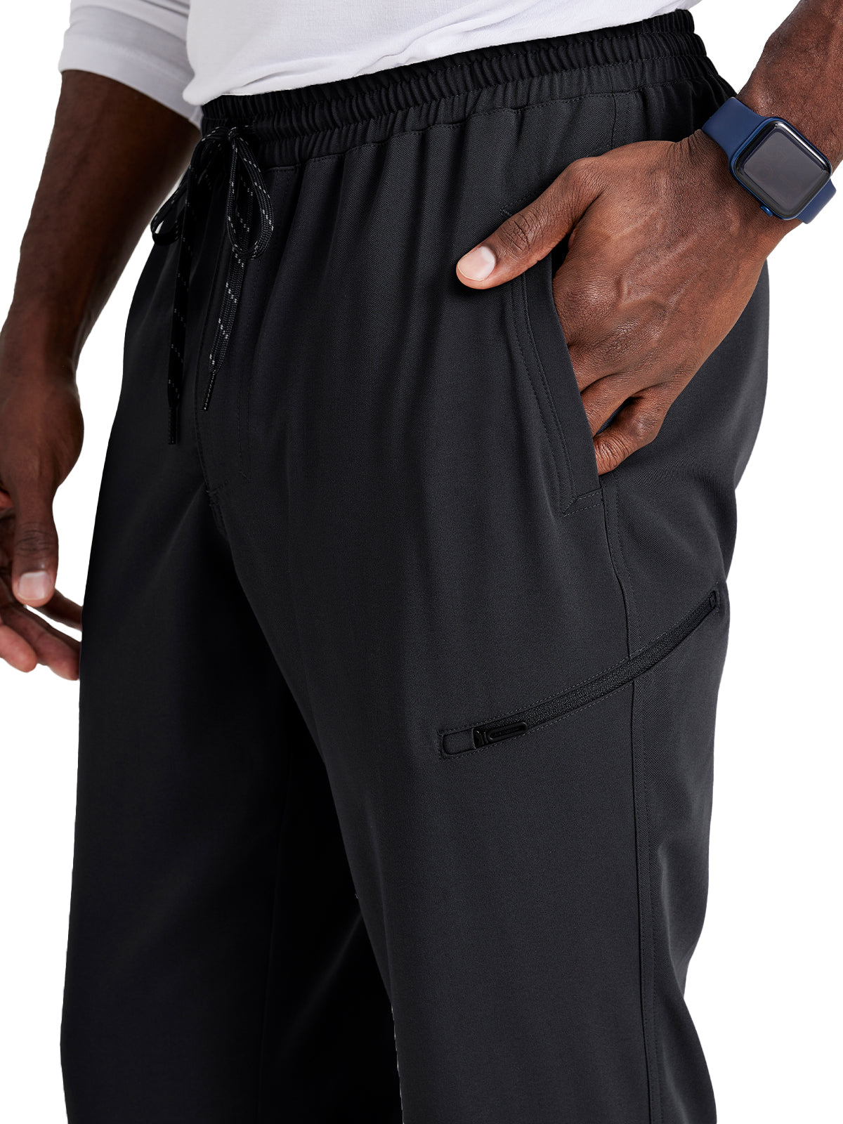 Men's Rib Cuff Jogger Style Scrub Pant