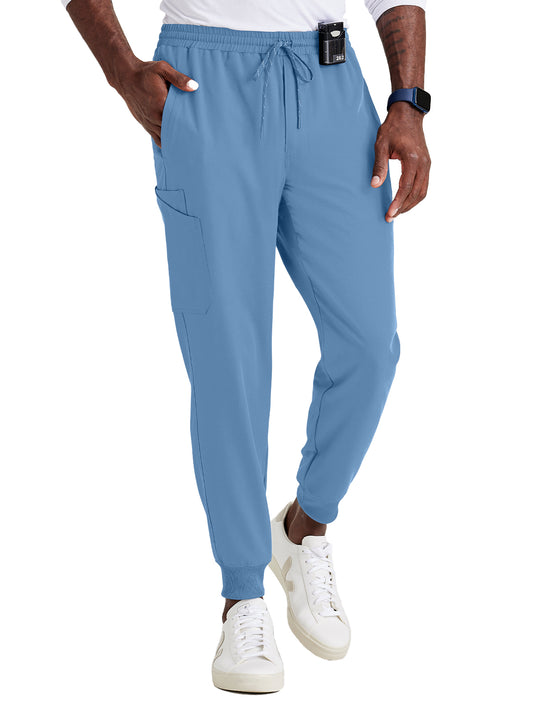 Men's Rib Cuff Jogger Style Scrub Pant