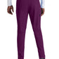 Men's 7 Pocket Button Slim Straight Scrub Pant