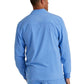 Men's Rib Trimmed Mock Neck Scrub Jacket