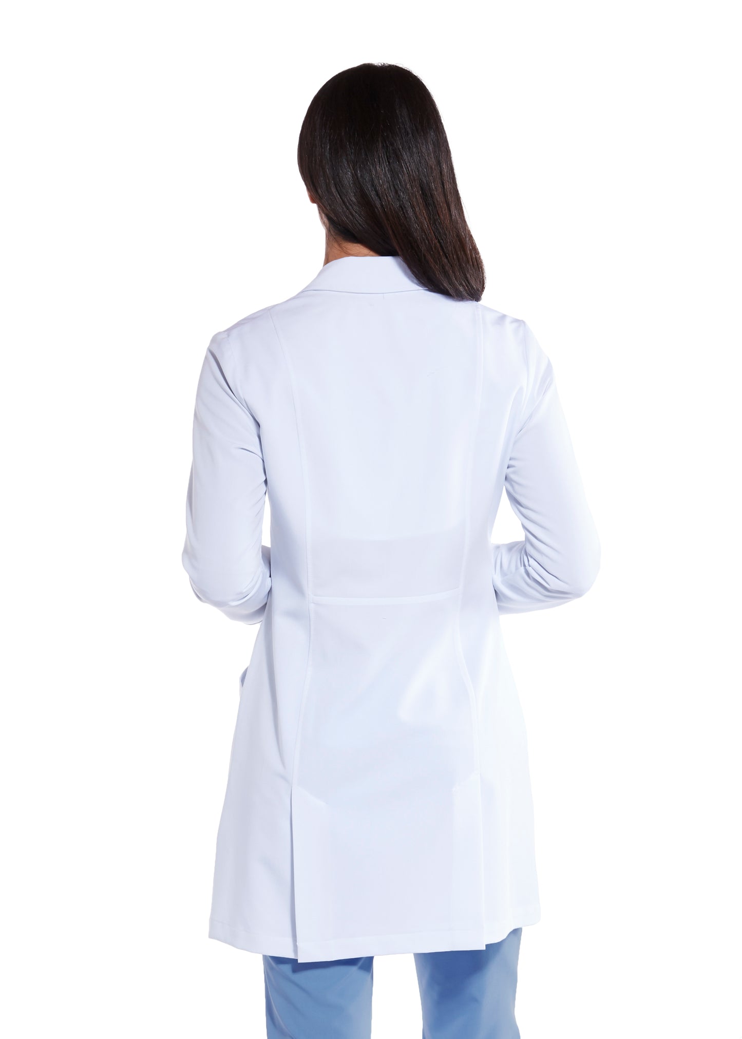 Women's Two-Pocket Princess Seam 34"  Eve Lab Coat