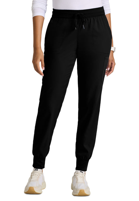 Six Pocket Jersey Knit Waistband Finley Scrub Pant