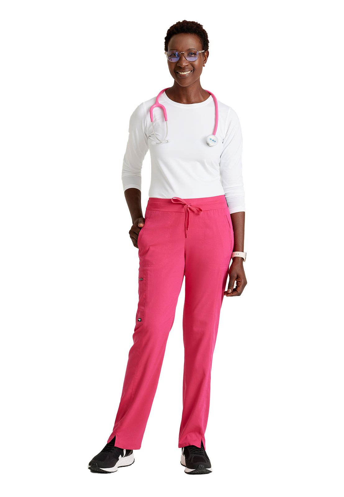 Women's Zip Cargo Pocket Kim Scrub Pant