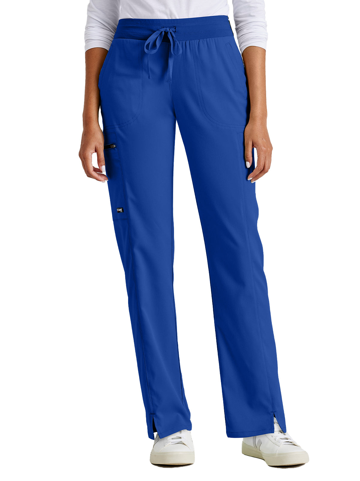 Women's Zip Cargo Pocket Kim Scrub Pant